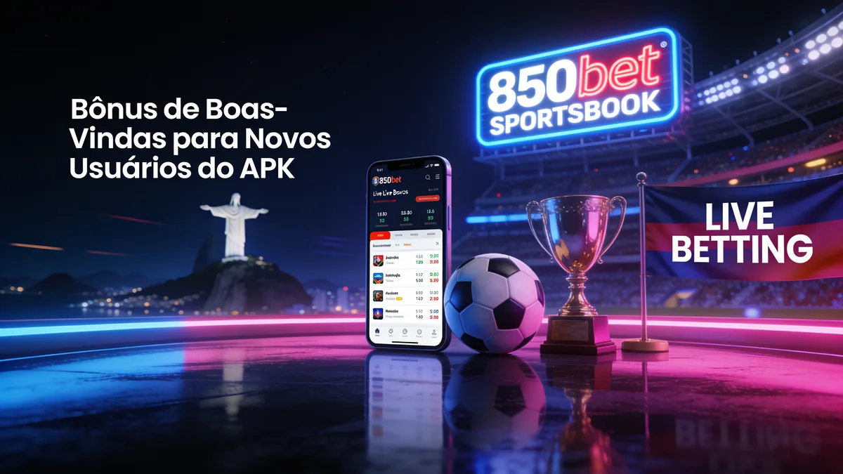 Bônus de Boas-Vindas para Novos Usuários do APK: guia de 850bet para jogadores no Brasil